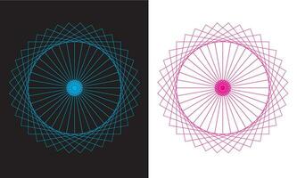 spirale ligne conception vecteur