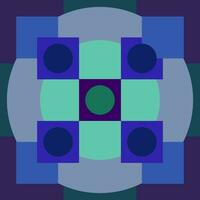 affiche d'œuvres d'art minimalistes de géométrie avec une forme et une figure simples. vecteur