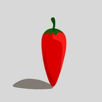 rouge chaud le Chili illustration vecteur art conception