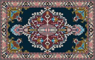 coloré ornemental vecteur conception pour tapis, tapis, yoga tapis. géométrique ethnique clipart. arabe ornemental tapis avec décoratif éléments.persan tapis