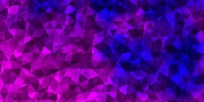 fond de vecteur violet clair, rose avec des triangles.