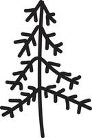 Noël arbre contour, Noël ornements svg, arbre Noël svg, Noël clipart, pin arbre clipart, Noël arbre paquet vecteur