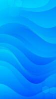 abstrait Contexte bleu Couleur avec ondulé lignes et dégradés est une polyvalent atout adapté pour divers conception projets tel comme sites Internet, présentations, impression matériaux, social médias des postes vecteur