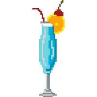boisson dessin animé icône dans pixel style vecteur