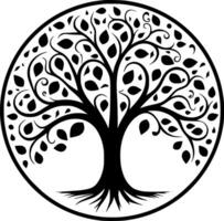 arbre - haute qualité vecteur logo - vecteur illustration idéal pour T-shirt graphique