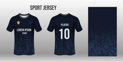 sport Jersey conception en tissu textile pour sublimation vecteur