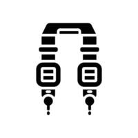 caméra sangle glyphe icône. vecteur icône pour votre site Internet, mobile, présentation, et logo conception.