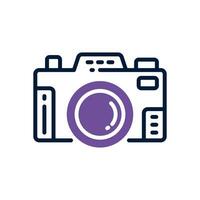 caméra double Ton icône. vecteur icône pour votre site Internet, mobile, présentation, et logo conception.