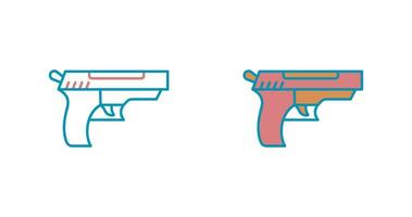 icône de vecteur de pistolet