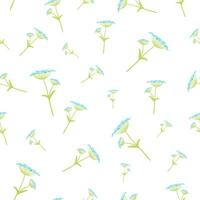 ciel bleu minuscule fleurs vecteur sans couture modèle pour international aux femmes jour, Mars 8e