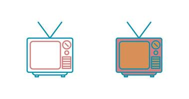 icône de vecteur de diffusion télévisée