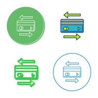 icône de vecteur de transaction