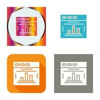 icône de vecteur de statistiques