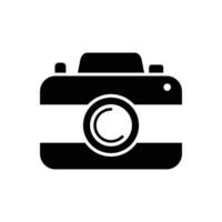 caméra icône conception illustration. la photographie signe et symbole. vecteur