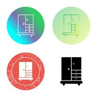 icône de vecteur de placard