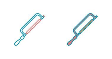 icône de vecteur de scie à métaux