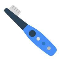 parfait conception icône de électrique brosse à dents vecteur