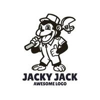 illustration vecteur graphique de jacky jack, bien pour logo conception