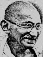 mahatma Gandhi vecteur