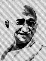 mahatma Gandhi vecteur