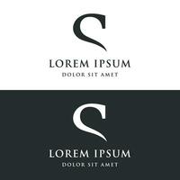 initiale lettre élément abstrait modèle logo conception avec géométrie. moderne, minimaliste et luxe artistique symbole. vecteur