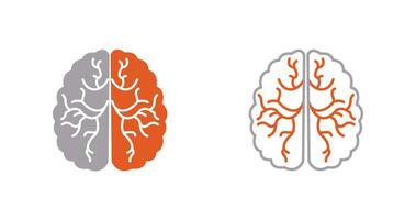 icône de vecteur de cerveau