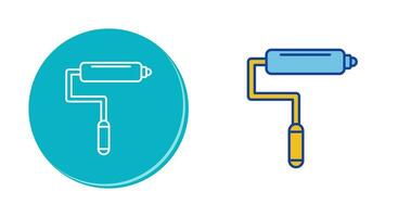 icône de vecteur de rouleau de peinture