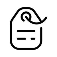 prix étiquette icône vecteur symbole conception illustration