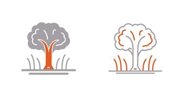 icône de vecteur d'arbre