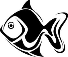 poisson tatouage, tatouage illustration, vecteur sur une blanc Contexte.