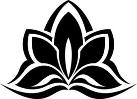 lotus fleur tatouage, tatouage illustration, vecteur sur une blanc Contexte.