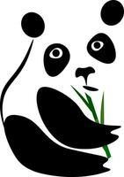 logo de Panda vecteur ou Couleur illustration