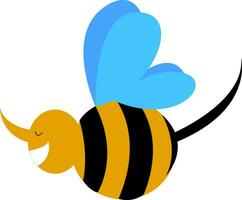 une abeille, vecteur ou Couleur illustration.