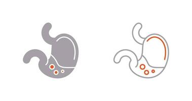 icône de vecteur d'estomac