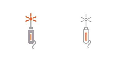 icône de vecteur de stylo laser