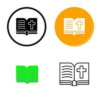 icône de vecteur de bible