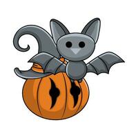 chauve souris Halloween illustration vecteur