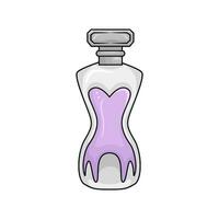 parfum bouteille vaporisateur illustration vecteur