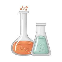 laboratoire potion bouteille illustration vecteur