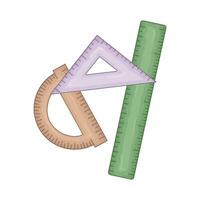 règle mathématiques illustration vecteur