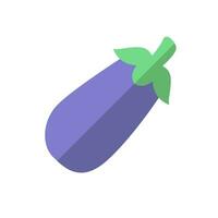 aubergine icône conception vecteur