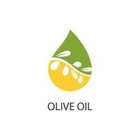 olive logo icône vecteur