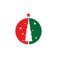 logo de sapin vecteur