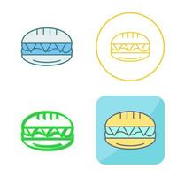 icône de vecteur de sandwich