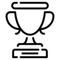 trophée icône illustration, pour la toile, application, infographie, etc vecteur