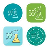 icône de vecteur de chimie