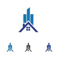 logo immobilier vecteur