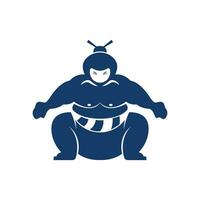sumo logo icône conception vecteur