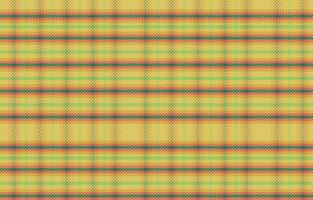 rouge et Jaune plaid sans couture modèle vecteur