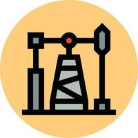 pétrole pompe vecteur icône conception illustration